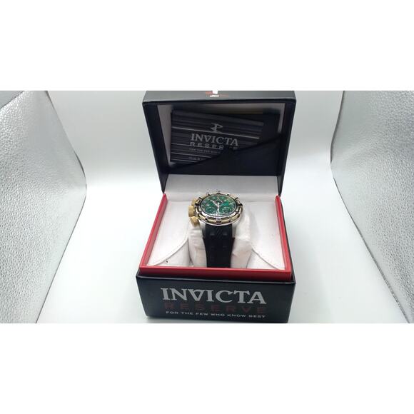 Invicta Reserve Bolt 50mm Green MOP Dial Watch 26193 With Box & Papers - Picture 4 of 7
